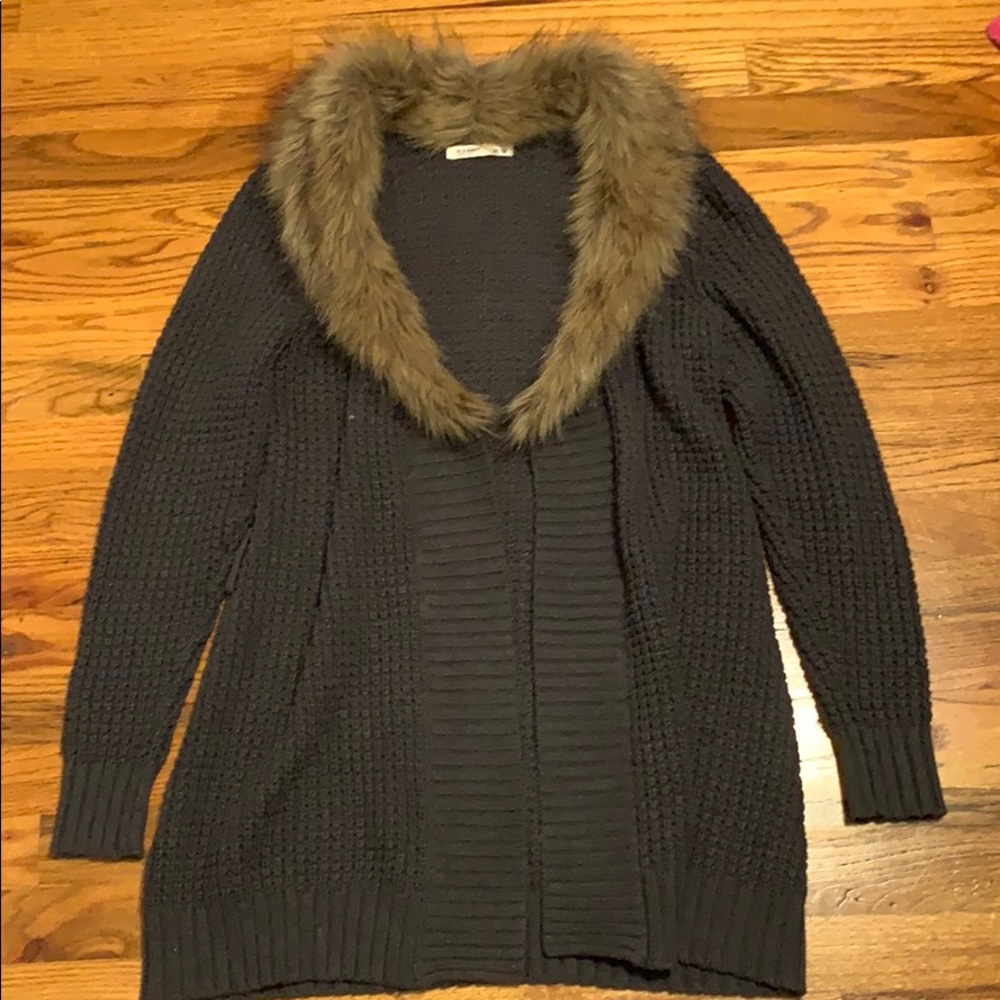 Dark grey sweater